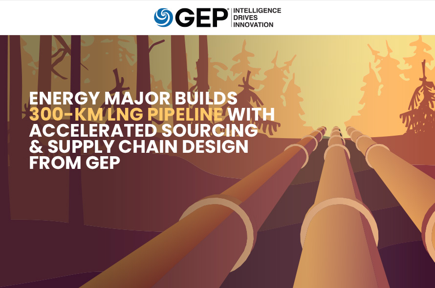 Energy Major Builds 300-Km LNG Pipeline With Accelerated Sourcing & Supply Chain Design From GEP
