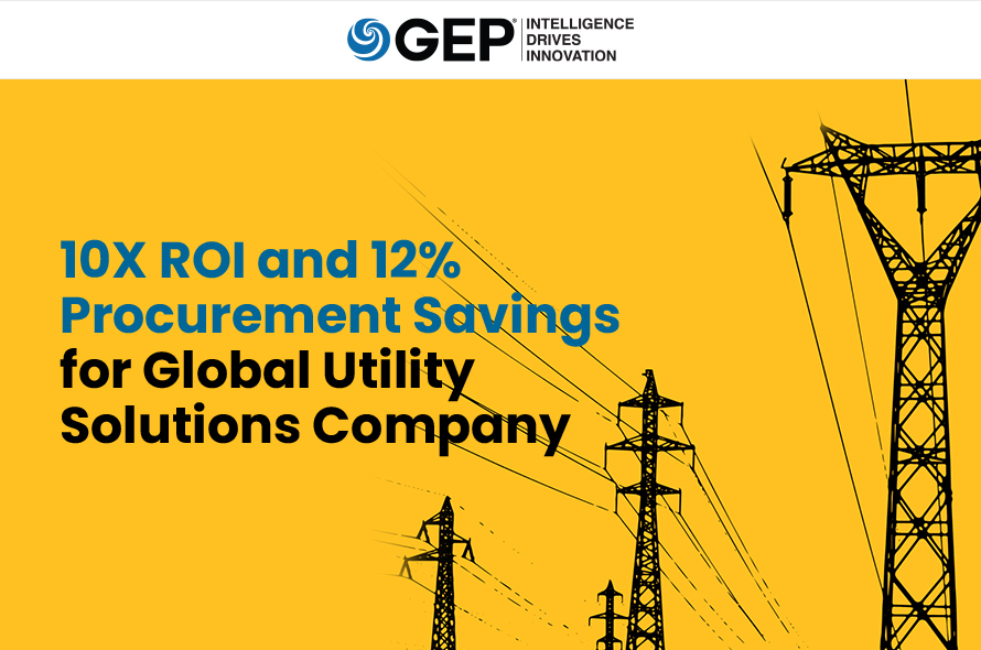 Global Leader in Utility Solutions Achieves 12% Procurement Savings Through Post-Merger Synergies