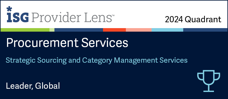 Leader dans le rapport ISG Provider Lens sur les plateformes logicielles d'approvisionnement 2024
